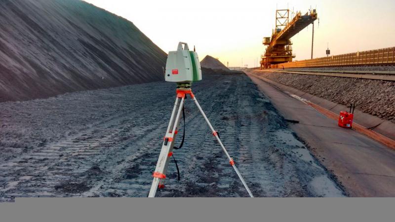 Levantamento topográfico com laser scanner
